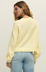 Load image into Gallery viewer, Coming Up Cozy Sweater in Pineapple
