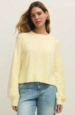 Load image into Gallery viewer, Coming Up Cozy Sweater in Pineapple
