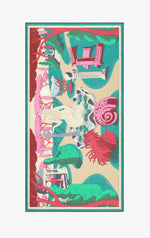 Load image into Gallery viewer, Jardin Scarf in Fuchsia
