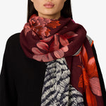 Load image into Gallery viewer, Gustav Scarf in Burgundy
