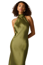 Load image into Gallery viewer, Lara Dress in Burnt Olive
