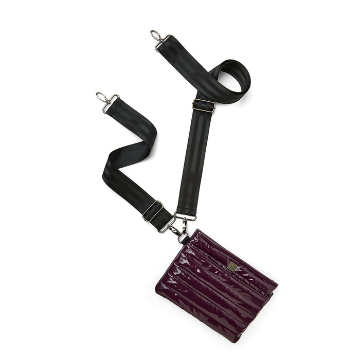 Bum Bag 2.0 in Aubergine Patent