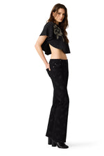 Load image into Gallery viewer, Callum Knit Top with Floral Embroidery
