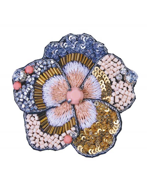 Flower Brooch in Pink