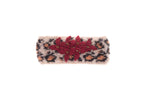 Load image into Gallery viewer, Felt Flower Headband in Animal Print
