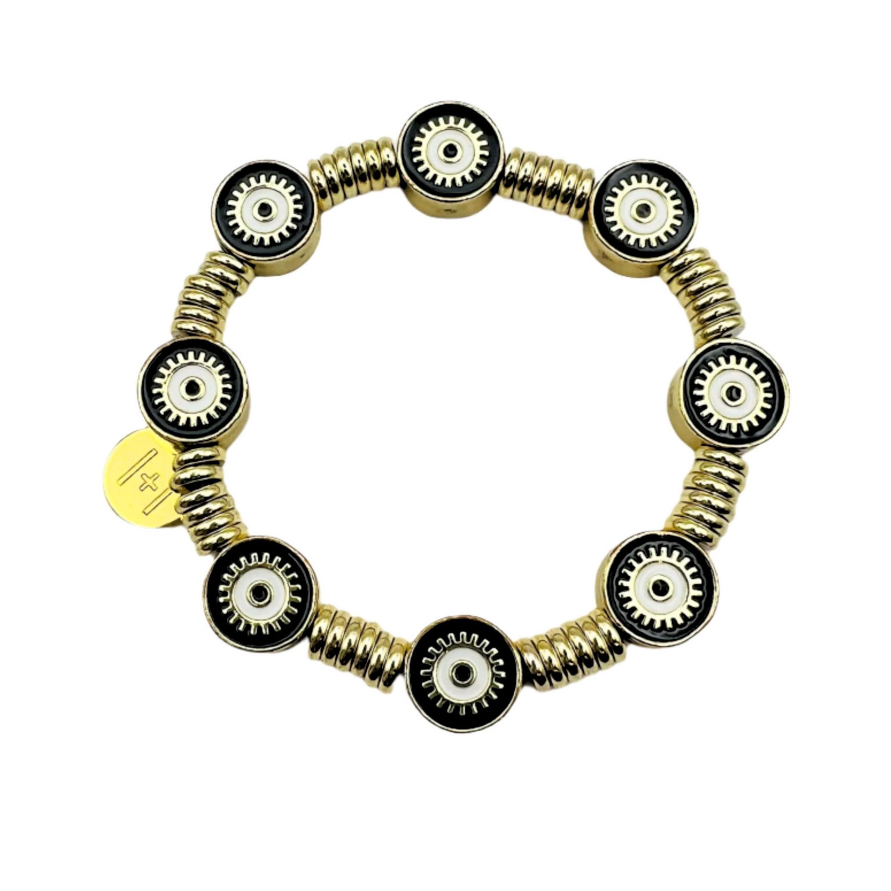 Good Vibes Only Bracelet in Black