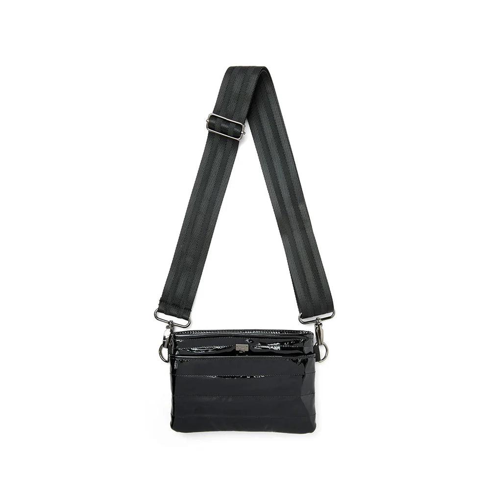 Bum Bag Crossbody in Black Mirror