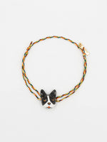 Load image into Gallery viewer, B&amp;W French Bulldog Charms Bracelet
