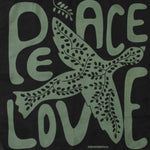 Load image into Gallery viewer, Mini Peace and Love Scarf in Khaki
