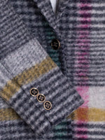 Load image into Gallery viewer, Katherine Checked Long Coat in Multicolor
