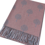 Load image into Gallery viewer, Small Tree of Life Scarf in Mauve
