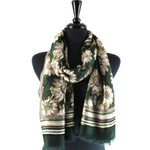 Load image into Gallery viewer, Meadow Fun Scarf in Dark Green
