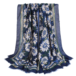 Meadow Fun Scarf in Blue
