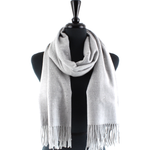 Load image into Gallery viewer, Mischa Rhinestone Scarf in Silver
