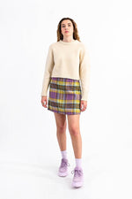 Load image into Gallery viewer, Cropped Basic Sweater in Cream

