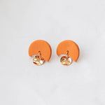 Load image into Gallery viewer, Mini Annabelle Earrings in Orange
