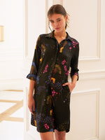 Load image into Gallery viewer, Adriana Dress in Black Cheetah
