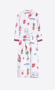 Camisero Dress in Lazo Formentera