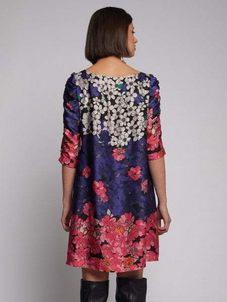 Manon Dress in Gardenia Print