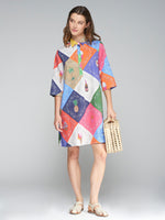 Load image into Gallery viewer, Tyanna Dress in Bandana Multi
