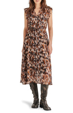 Load image into Gallery viewer, Allegra Dress in Oak Buff
