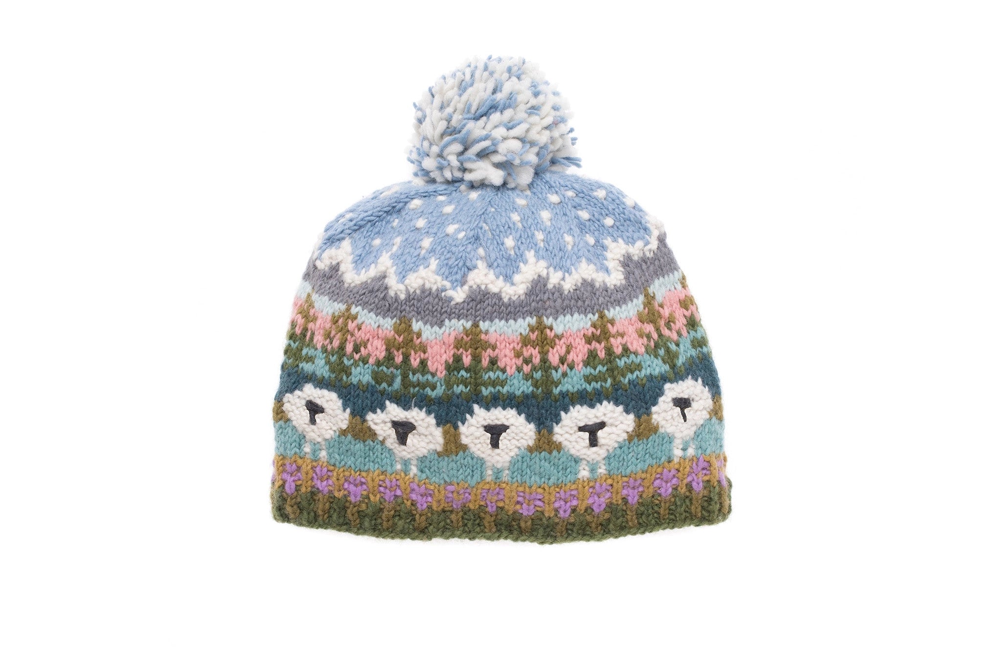 Suffolk Sheep Hat in Blue