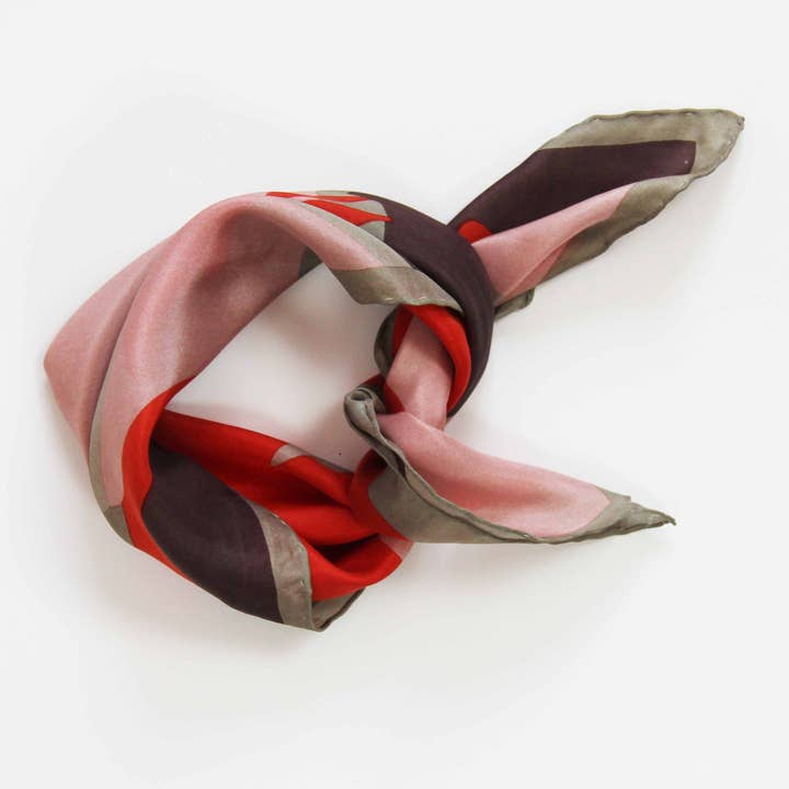 Mini Vivaro Scarf in Coral