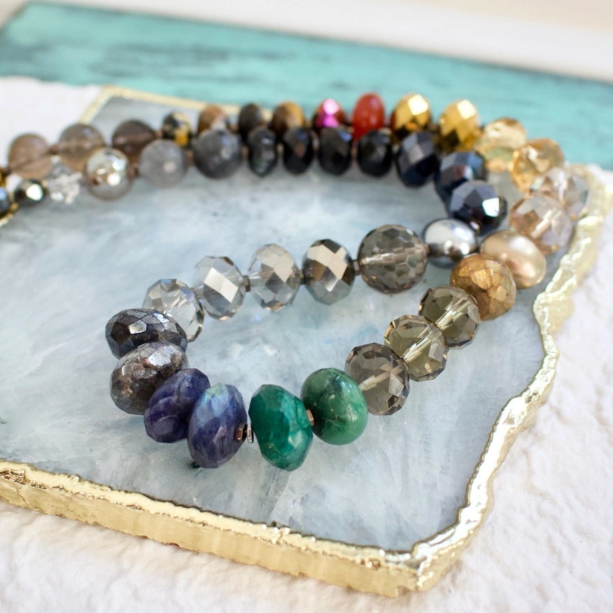 Taryn Beaded Necklace in Fall Multi