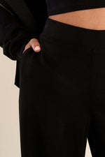 Load image into Gallery viewer, Monalisa Lounge Pant in Black
