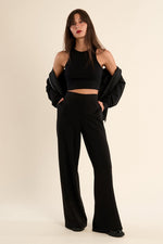 Load image into Gallery viewer, Monalisa Lounge Pant in Black
