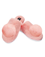 Load image into Gallery viewer, The Gloria Plush Slippers in Blush
