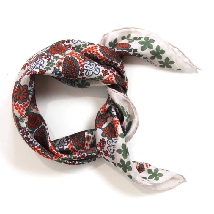 Mini Caribbean Scarf in Orange