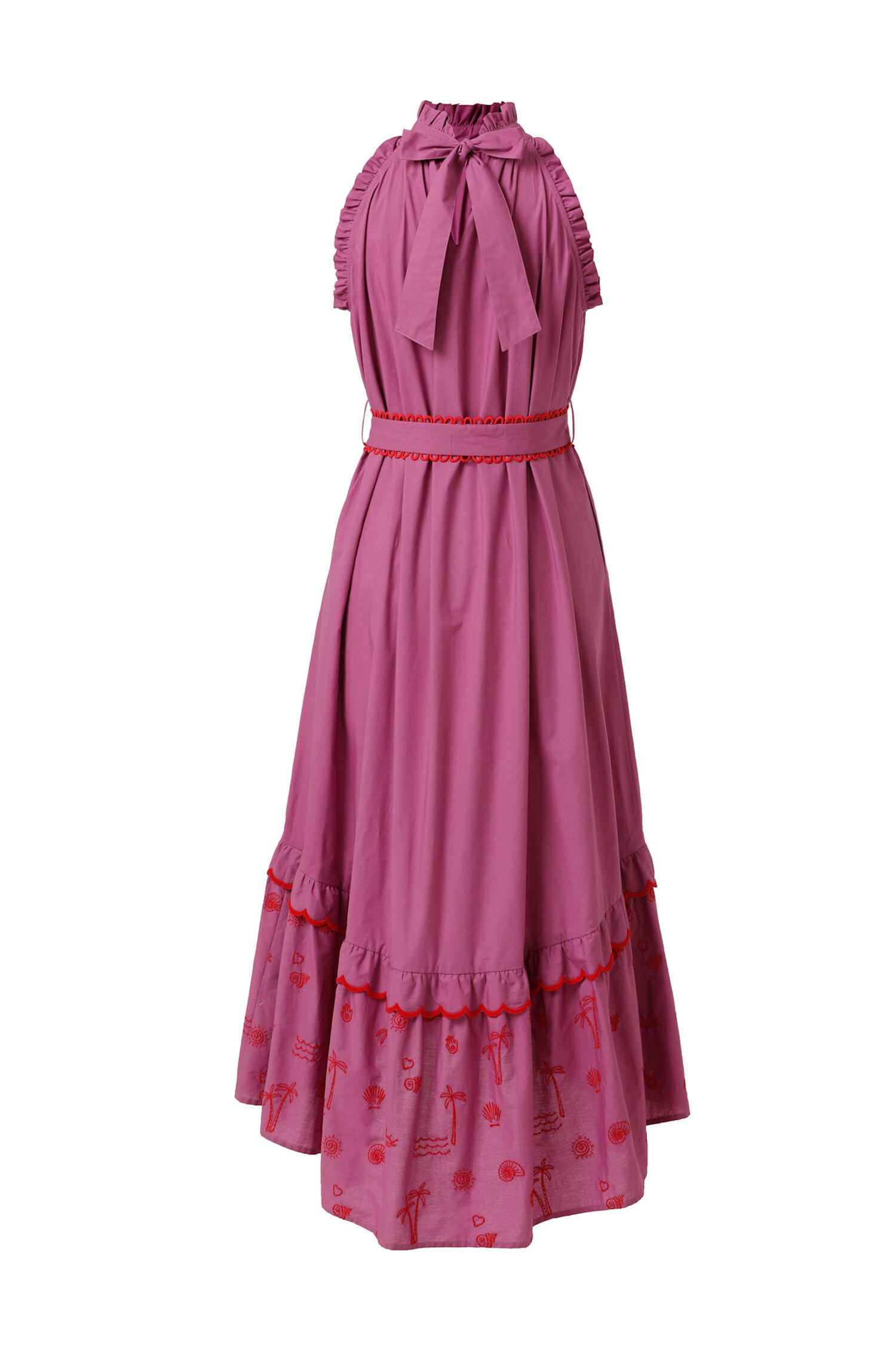 Celine Dress in Mulberry
