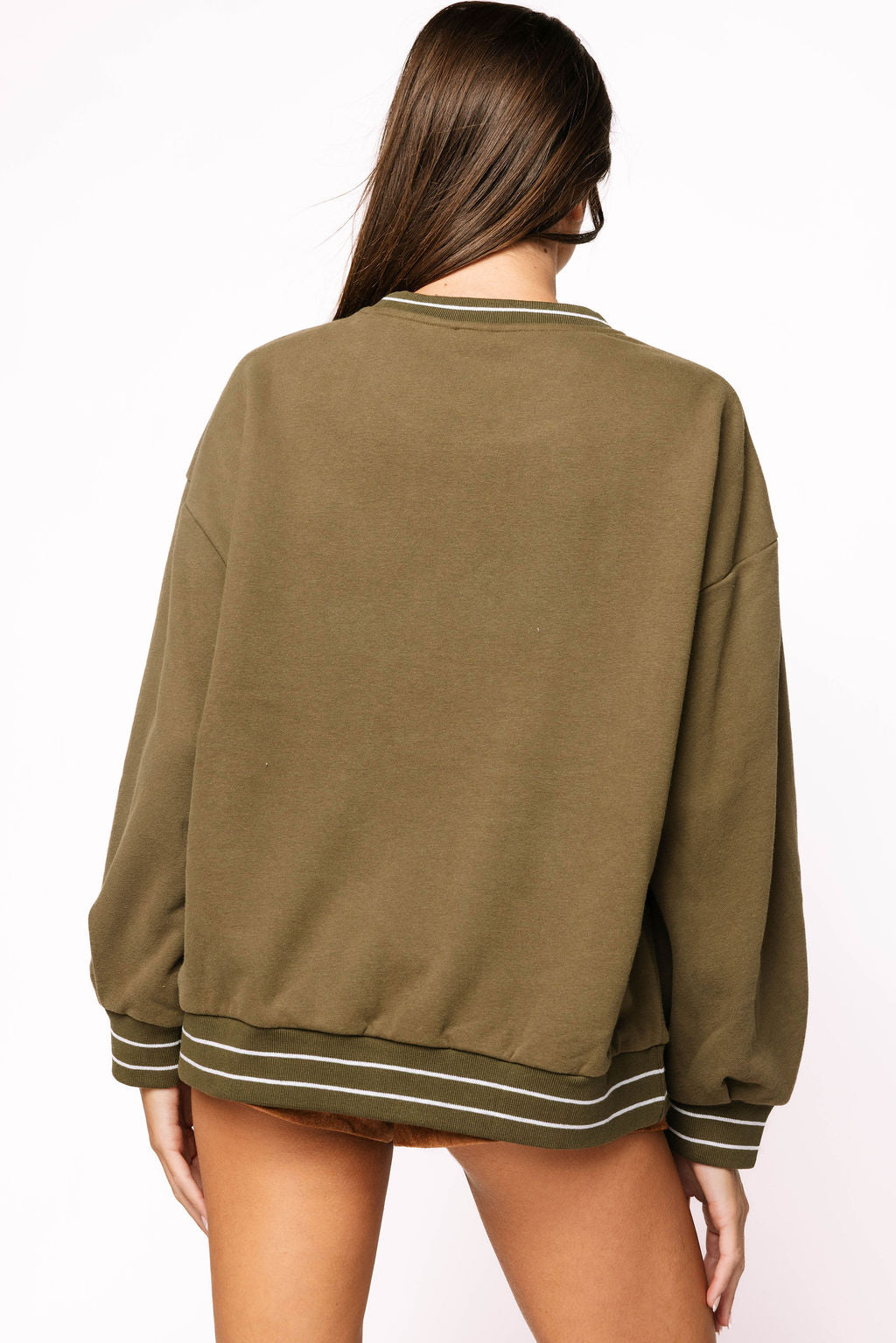 Golden Doodle Sweatshirt in Olive