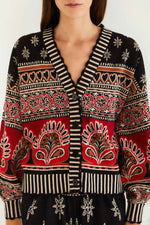 Load image into Gallery viewer, Ainika Love Coconut Groove Knit Cardigan in Multi
