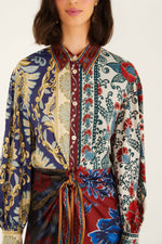 Load image into Gallery viewer, Winter Mix Midi Dress in Navy
