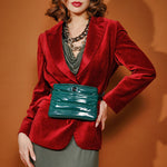 Load image into Gallery viewer, Bum Bag/Crossbody in Forest Patent
