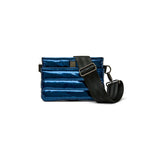 Load image into Gallery viewer, Bum Bag/Crossbody in Glossy Navy Patent
