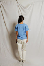 Load image into Gallery viewer, Harley Boxy Crew Tee in Pacific Blue
