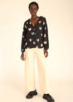 Load image into Gallery viewer, Hearts Blouse in Print
