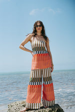 Load image into Gallery viewer, Rally Jumpsuit in Multi Varigated Stripe
