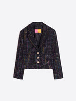 Load image into Gallery viewer, Elvira Jacket in Black Sequins
