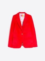 Load image into Gallery viewer, Gadea Corduroy Blazer in Pana Red
