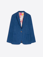 Load image into Gallery viewer, Harlow Blazer in Azul Vaquero
