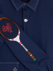 Olivia Jacket in Embroidered Punto Roma