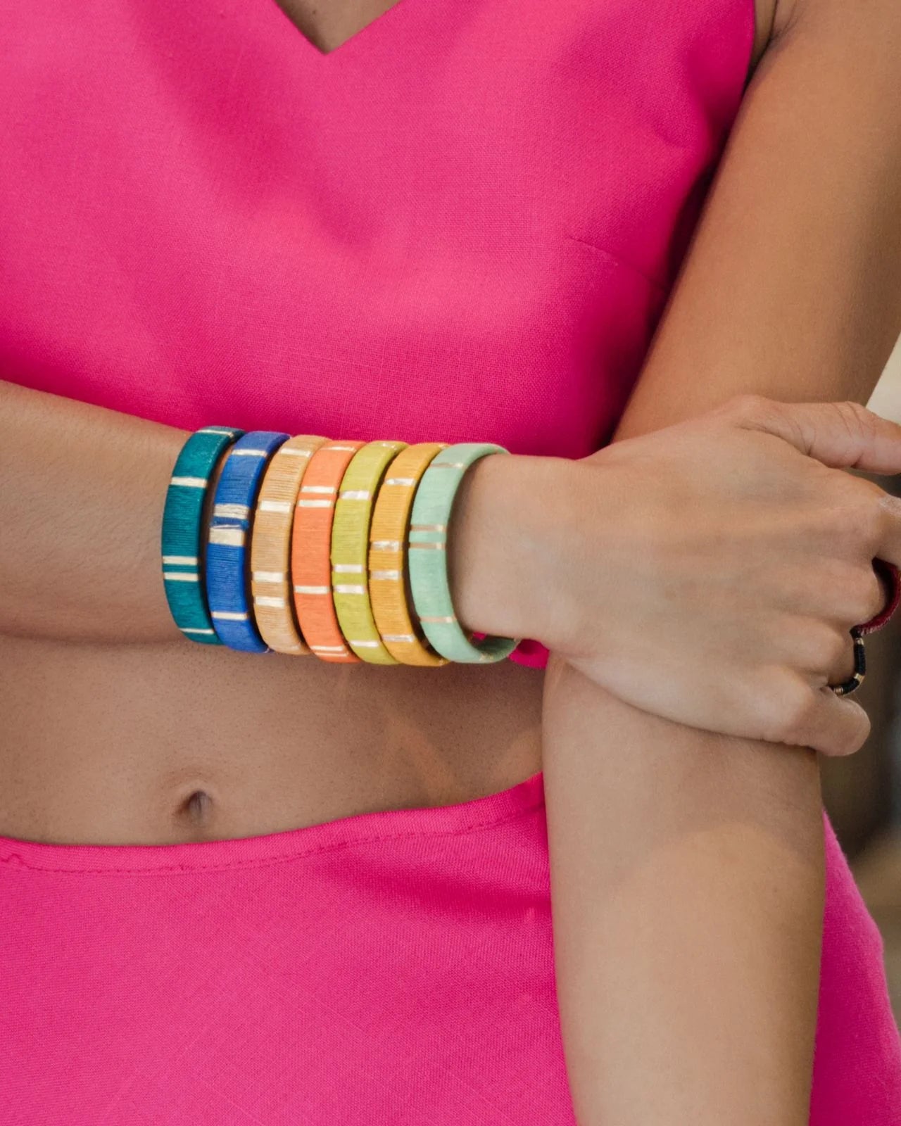Juaca Bracelet in Raspberry