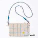 Load image into Gallery viewer, Leila Breakfast Seed Bead Clutch With Strap
