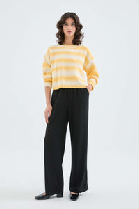 Wide Leg Pants in Black