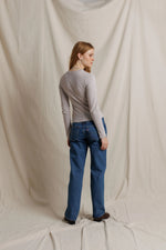 Load image into Gallery viewer, Lisa Long Sleeve in Cloudy Grey

