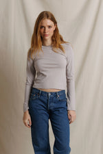 Load image into Gallery viewer, Lisa Long Sleeve in Cloudy Grey
